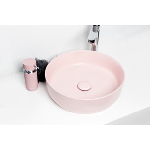 Infinitio Distributeur de savon liquide, Rose mat (SATDINFI99RU)