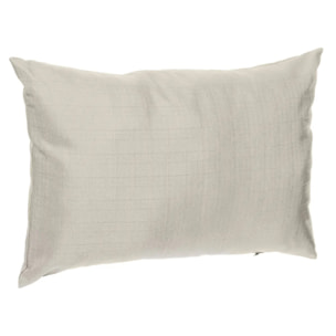 Coussin déco d'extérieur "Korai" blé 30x50cm en polyester