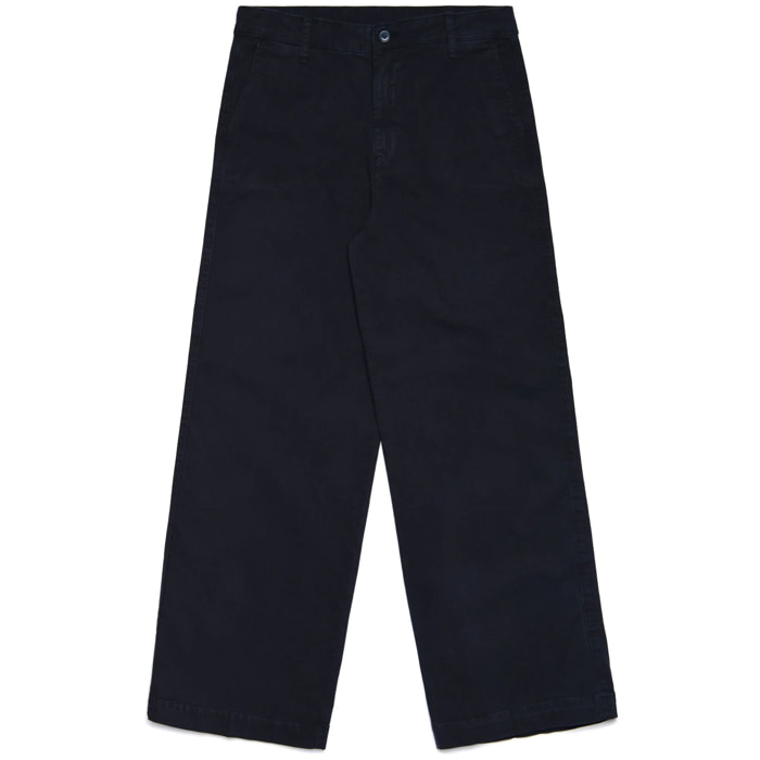 Pantaloni Robe di Kappa Donna Blu Yoko Peached Gabardine Blu