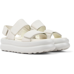 Sandalias - CAMPER Pelotas Flota Up - Blanco - Cuero liso