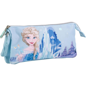 Estuche Portatodo 3 Compartimentos Frozen