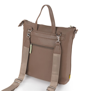 Bolso Mochila Mujer Lois Crandell Taupe