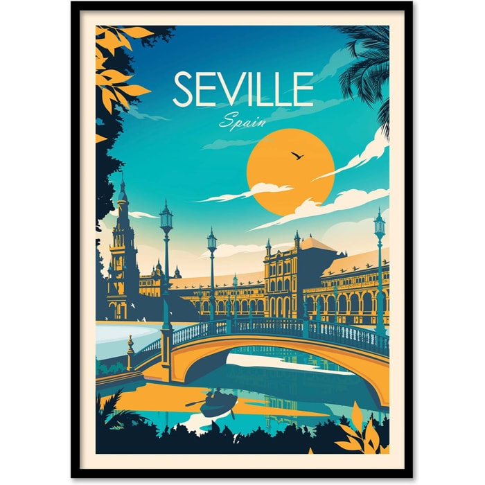 Affiche - Seville - Studio Inception