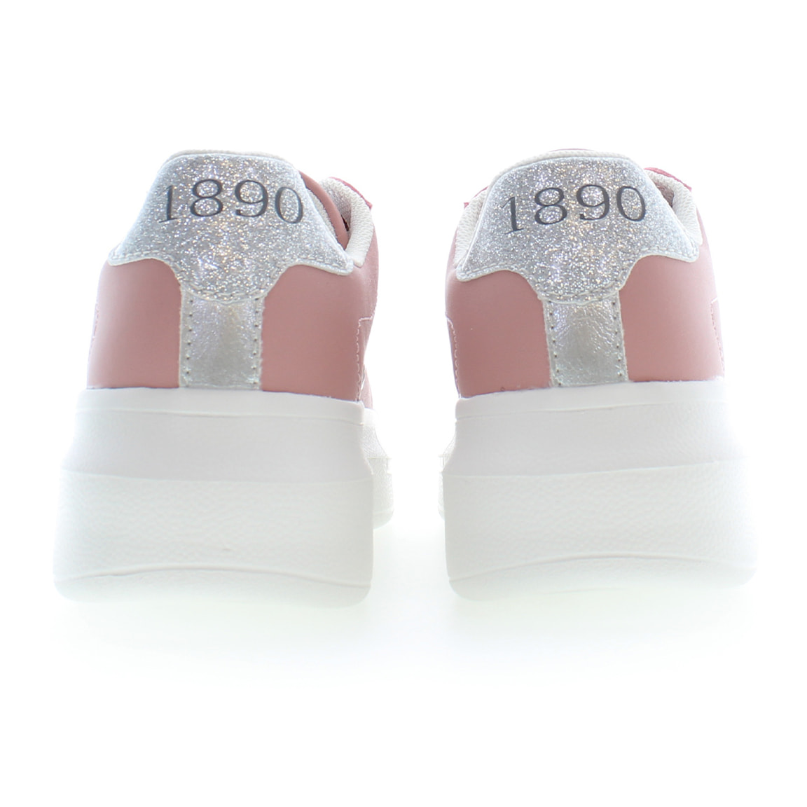 Sneakers U.S. Polo Assn Pink-Silver