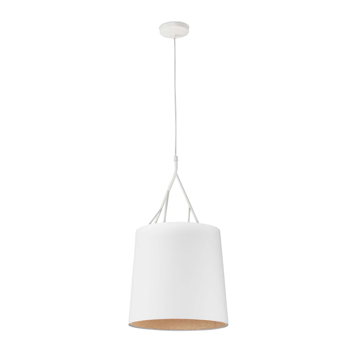 TREE Lampe suspension blanche 1L