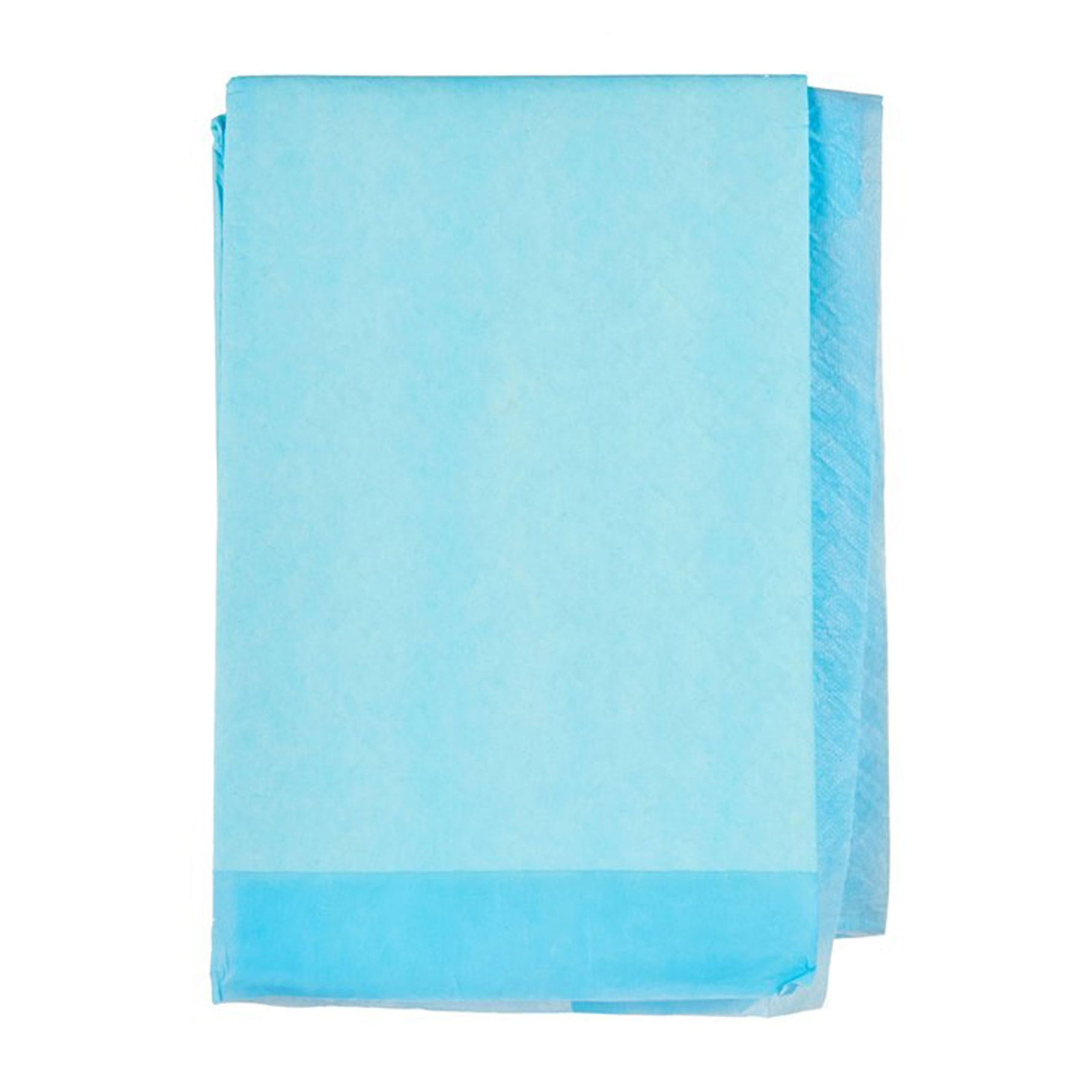 Well home 10u empapadores desechables con adhesivo super absorbentes blanco y azul