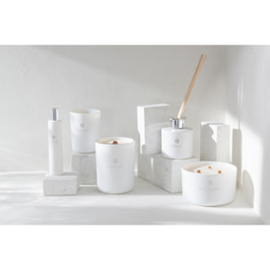 J-Line Bâtonnets parfumés Excellent - Golden Honey - verre - blanc