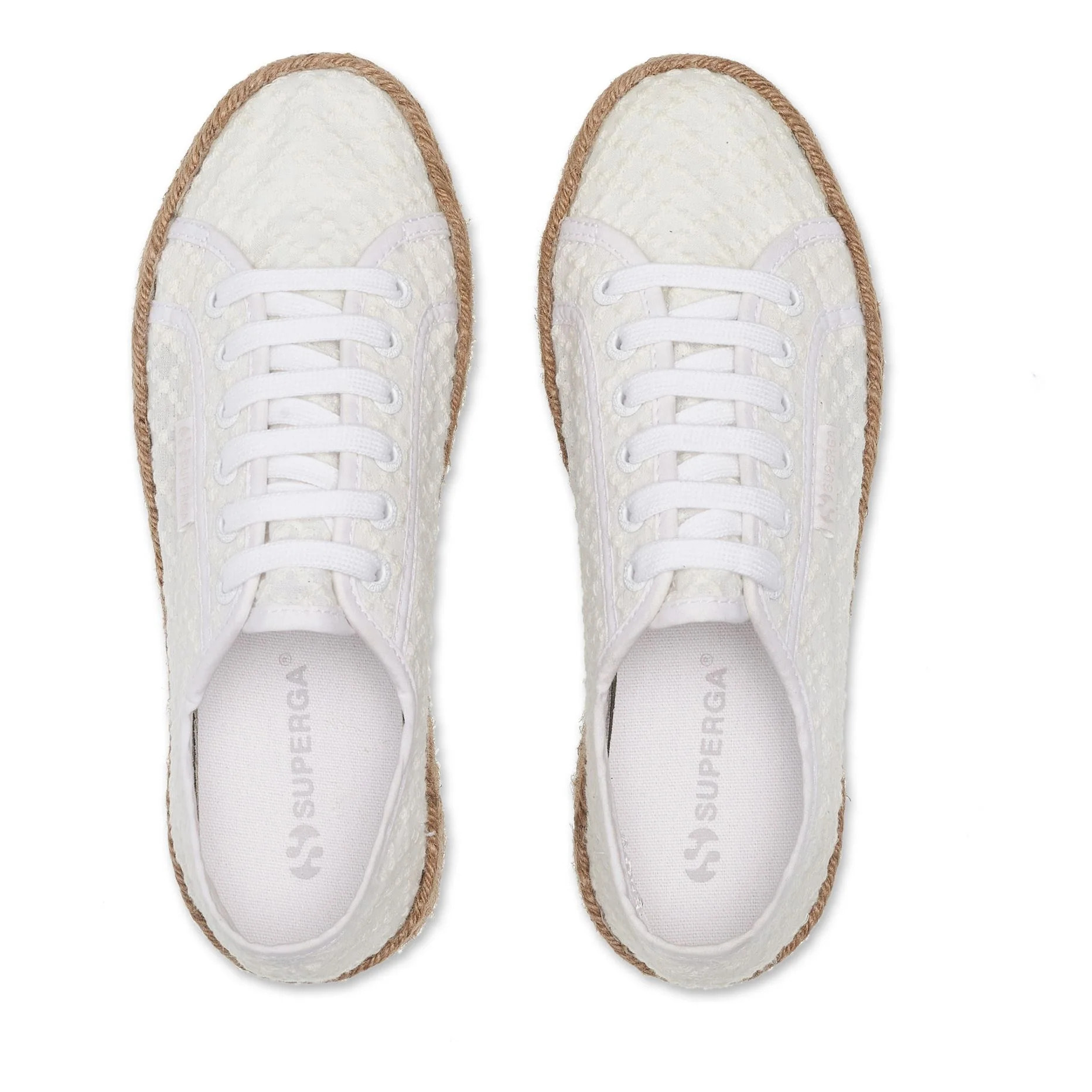 Zapatos de mujer Superga Mujer 2790 Rope Macrame Rhombus