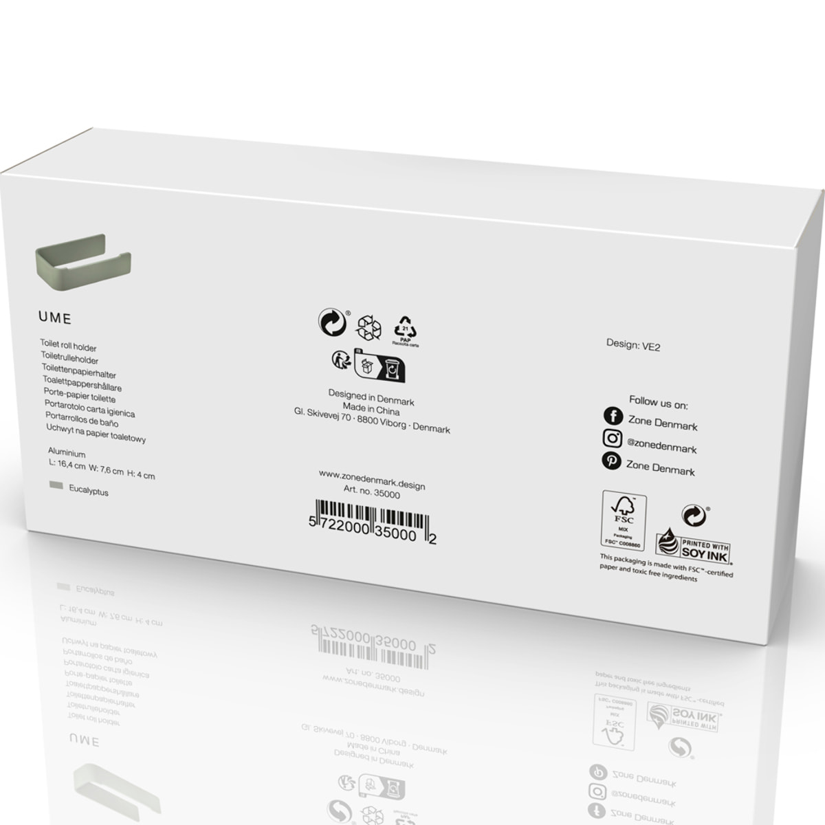 Porte-papier toilette Ume