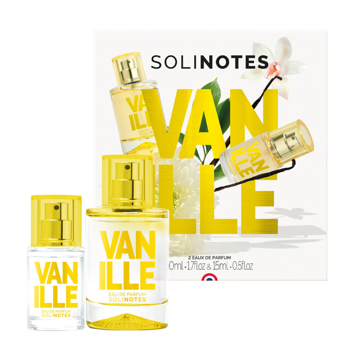 Vanille - Coffret Eau de Parfum 50 ml + 15 ml