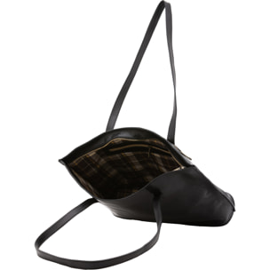 Borsa a spalla da donna - Modello False - 100% pelle - 31.0 x 43.0 x 10.0 cm