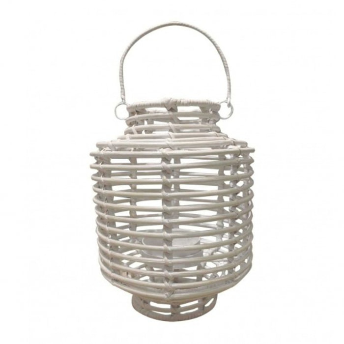 Lanterne photophore en rotin - RATTAN