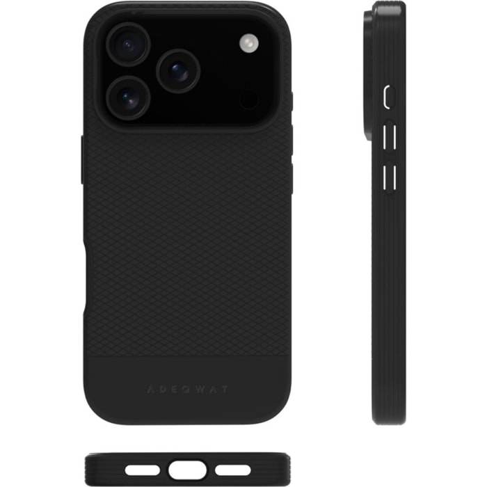 Coque ADEQWAT iPhone 17 Pro magnétique Noir