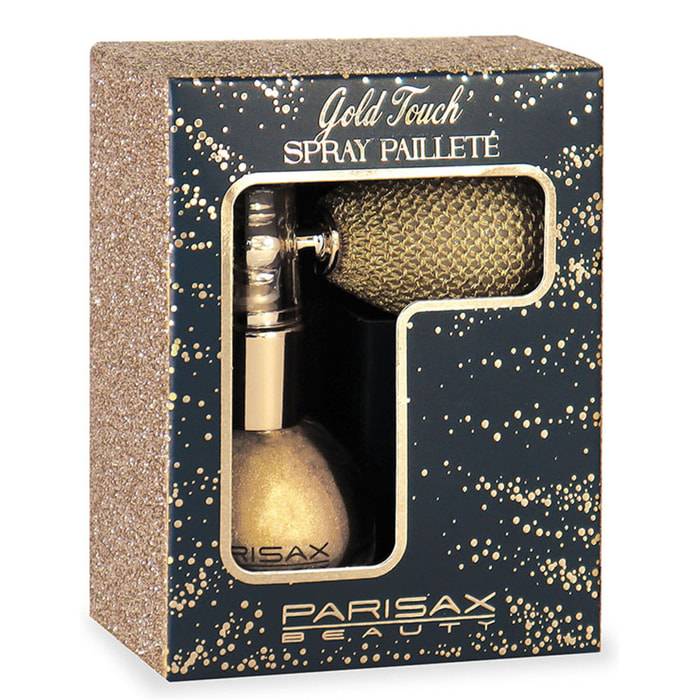 Gold Touch' - Spray Pailletée Or pour le Corps & Cheveux