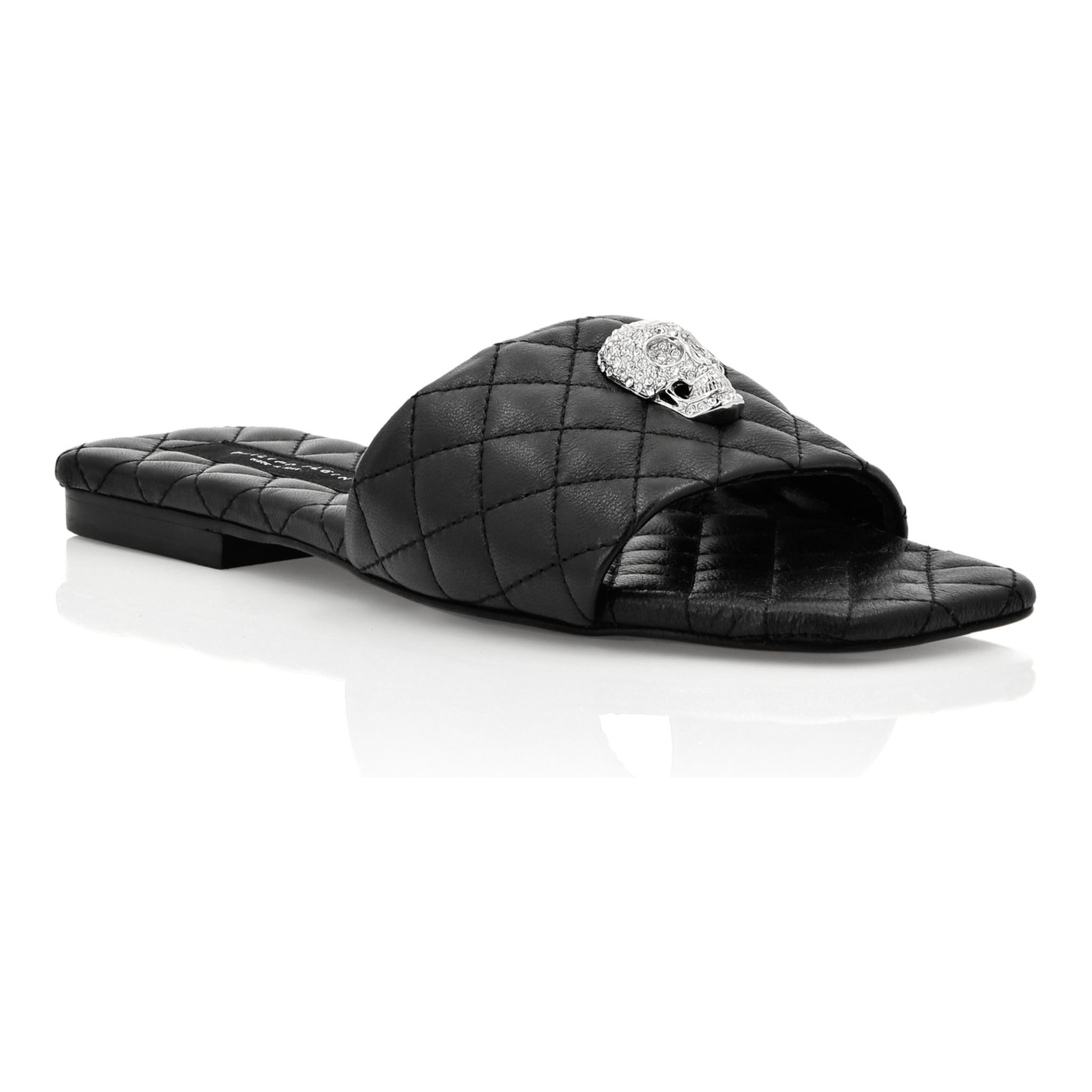 PHILIPP PLEIN Sandalias planas SKULL