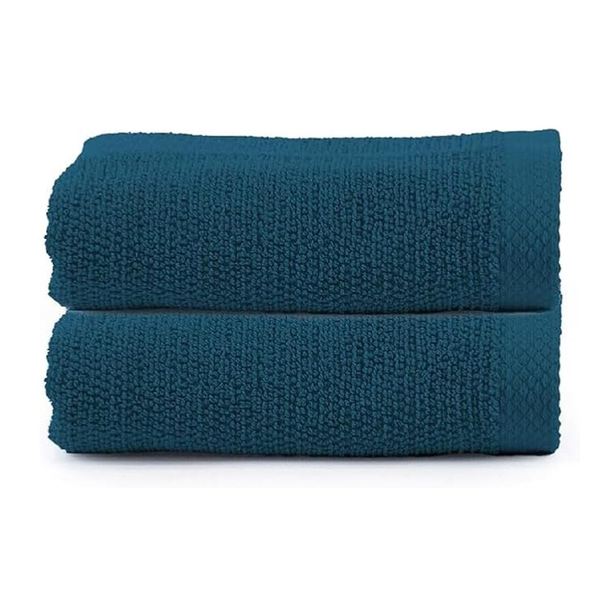 INTRECCI HOME Set Bagno 2 Asciugamani Ospite, in Puro Cotone 500 g,Morbidezza Extra, Assorbenza Superiore, Elegante e Durevole