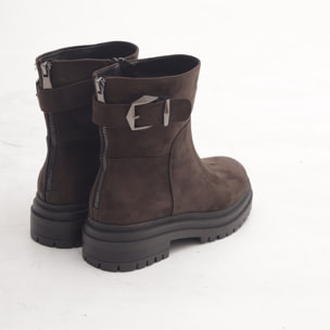 STIVALETTO CINTURINO TESTA DI MORO