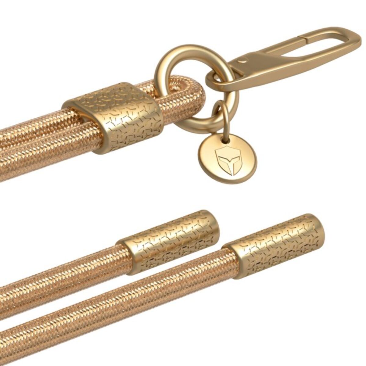 Cordon téléphone FORCE CASE Cordon Paillette champagne