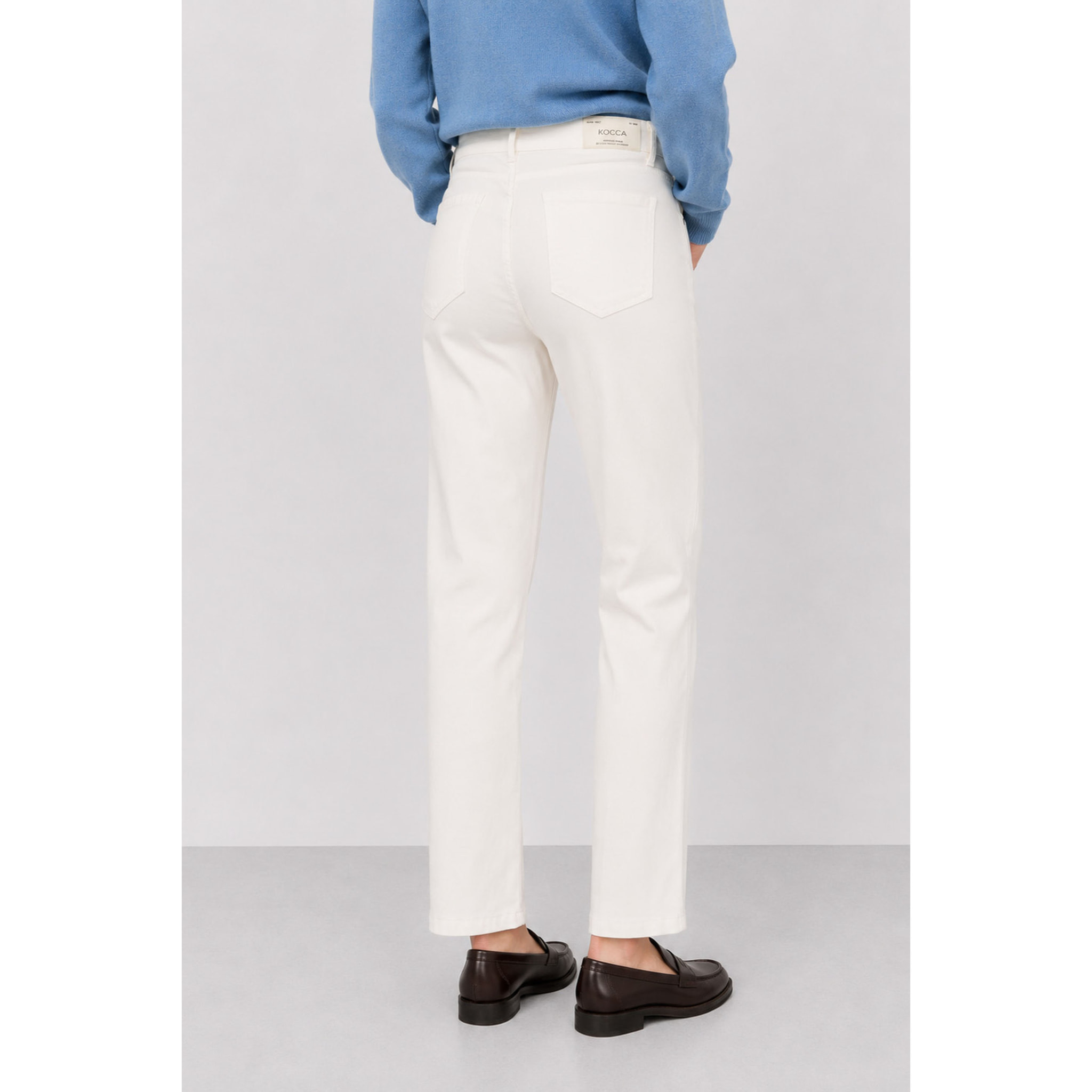 Kocca - Jeans da donna a gamba dritta in cotone elasticizzato Donna