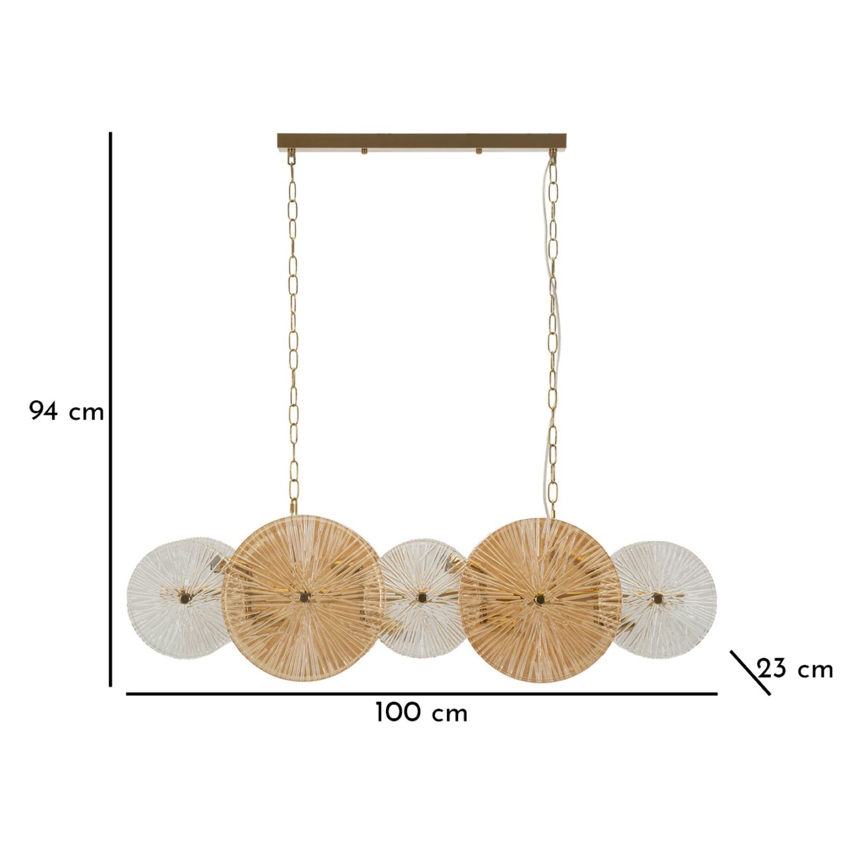 LAMPADARIO OSAKA CM 100X23X28-94
