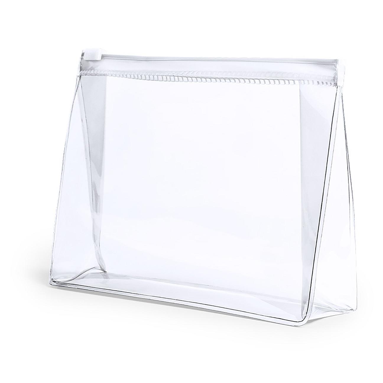 Neceser de viaje transparente pvc