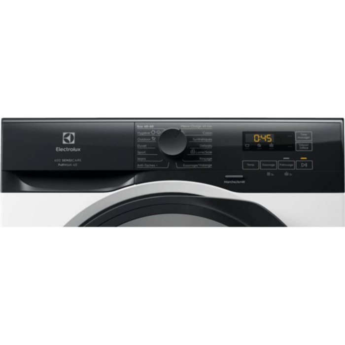 Lave linge hublot ELECTROLUX EW6EE1041AB - 10,5 kg - 1400 tr/min - Classe A - Moteur induction