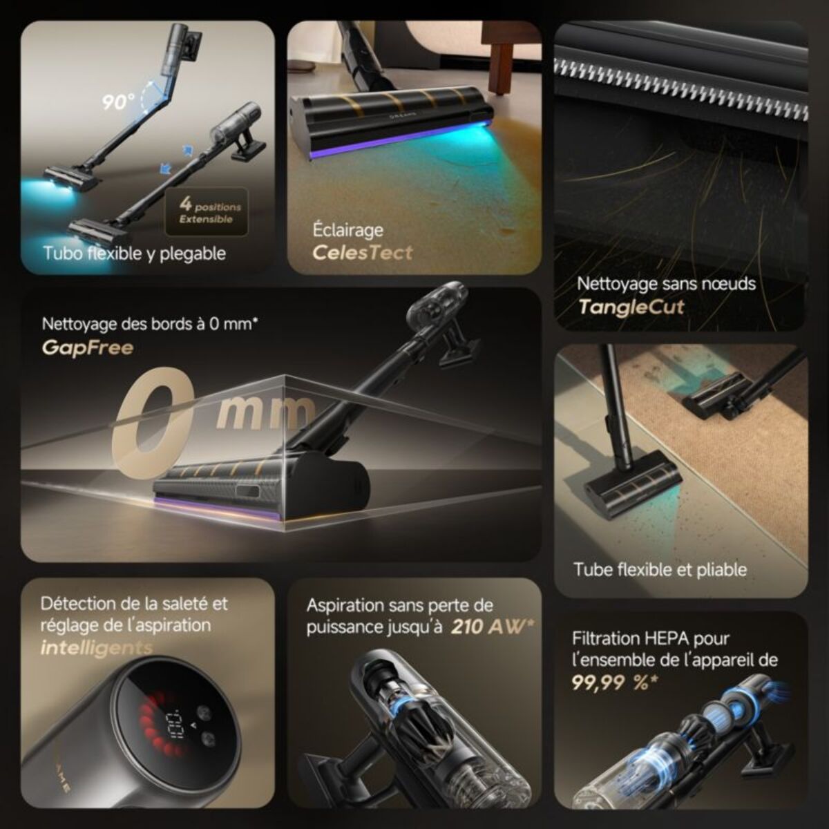 Aspirateur balai DREAME V20 Pro