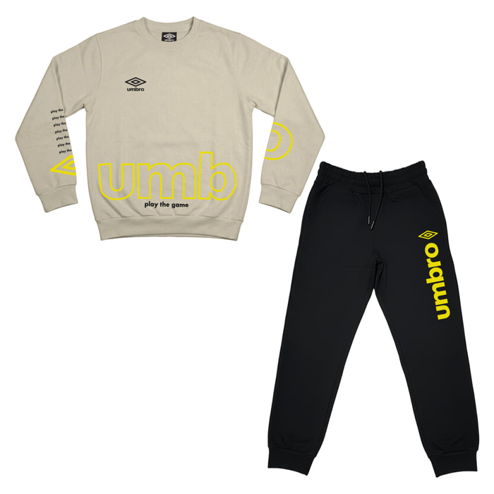 Tuta Bimbo UMBRO 3 / 7 Anni Cotone Leggero