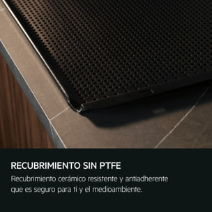 AEG Horno compacto de vapor Serie 9000 ProAssist con SteamPro con Display CookSmart Touch+ 7,8 '', con WiFi TP9SK821B