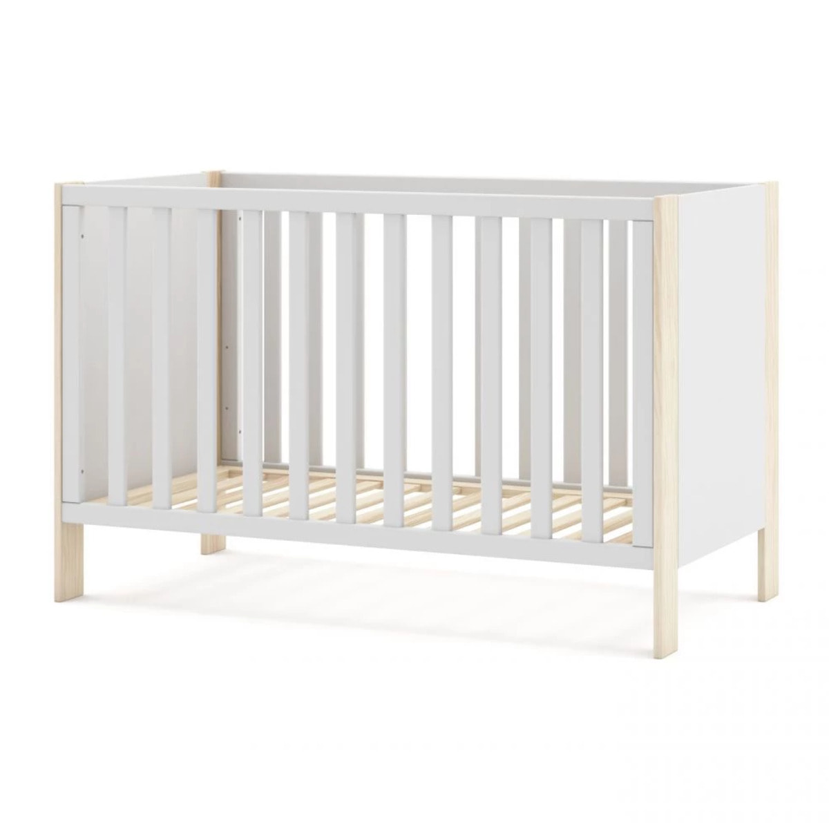 Cuna Misty Breeze Blanco - Oak Soft