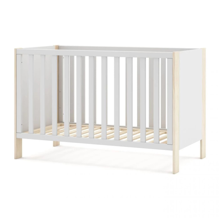 Cuna Misty Breeze Blanco - Oak Soft