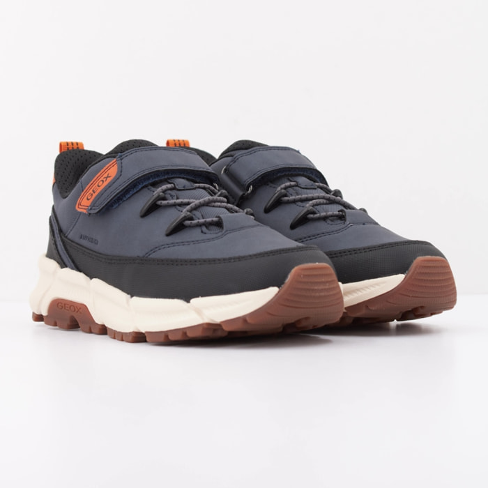 Zapatillas Niño de la marca GEOX  modelo J FLEXYPER PLUS BOY AZUL