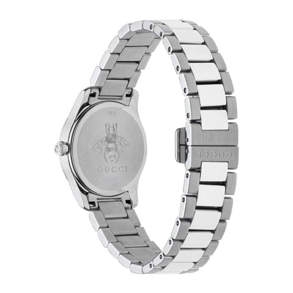 Reloj Gucci YA126595 Mujer Analogico Cuarzo con Correa de Acero inoxidable