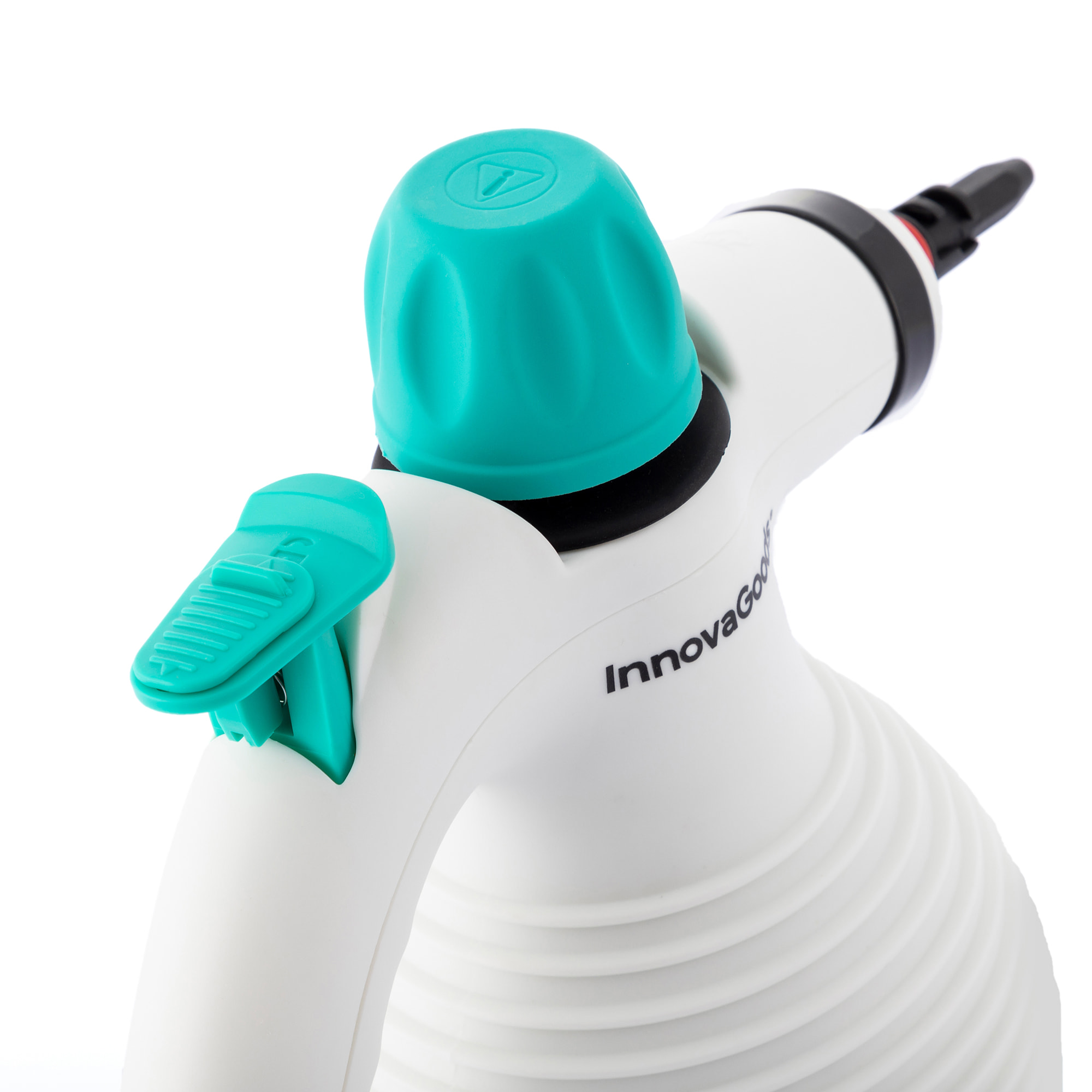 Vaporetta a Mano Multiuso con Accessori 9 in 1 Steany 1000W - Bianco - 25,5x23,6x14,7 cm
