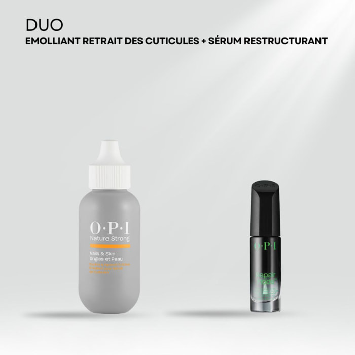 Repair Mode - Sérum Restructurant pour les Ongles fragiles et endommagés - 9ml Emollient pour Retrait des Cuticules Nature Str