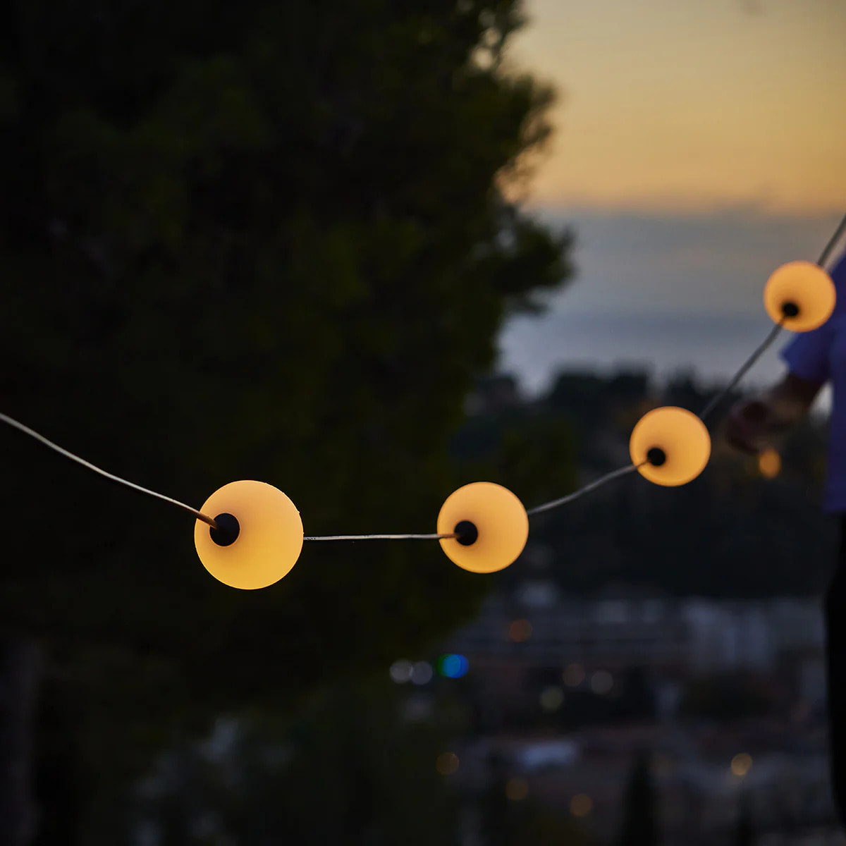 Guirlande BOLLY 6 boules 5.5M