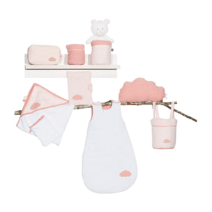 Lot de 3 paniers de rangement en coton