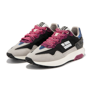 Zapatillas Deportivas Mujer Active Flag Patch Negro D.Franklin