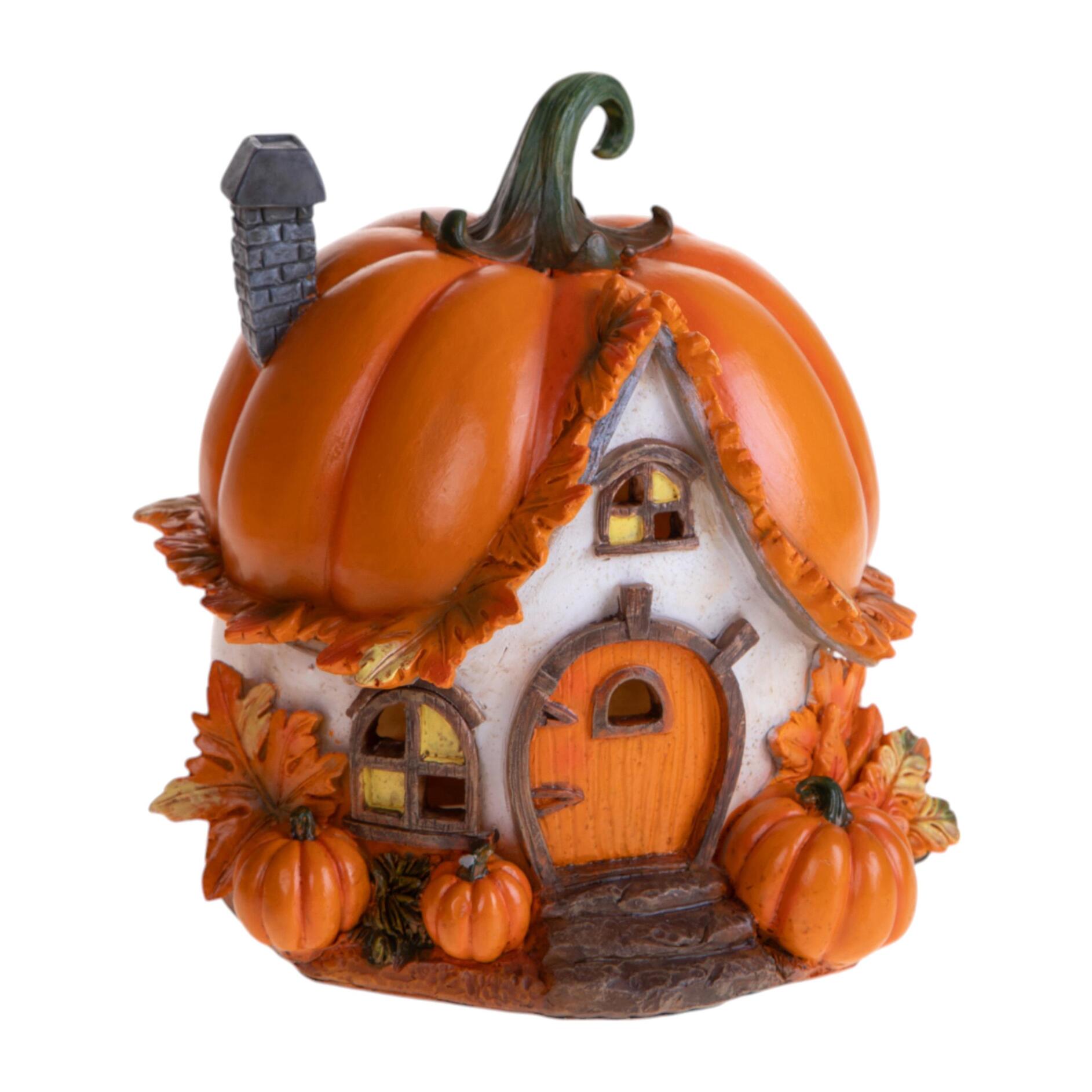 Casina zucca - Pezzi 2 - 19,3xH19,5x19cm - Bianchi Dino SpA