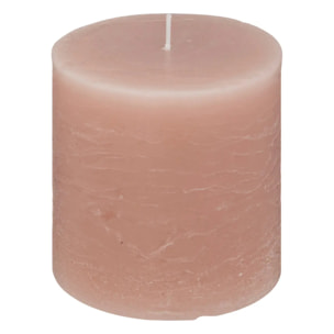 Bougie rustique rose clair 663g