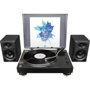 Platine vinyle PIONEER DJ PLX-500 noire