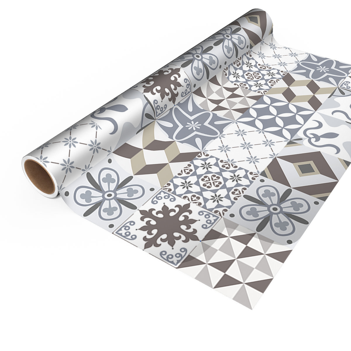 Sticker crédence adhésive - CARRELAGES TOLOMEO - 60x200cm