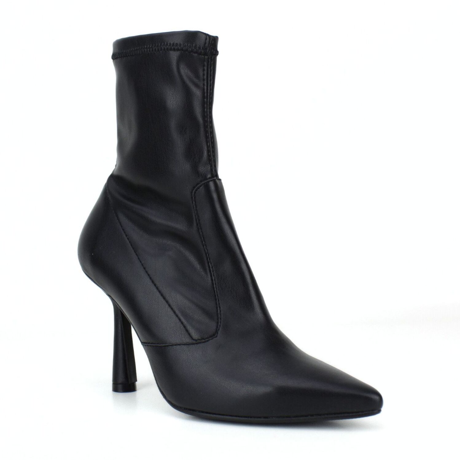 Botín de licra. Tacón de 9 cm