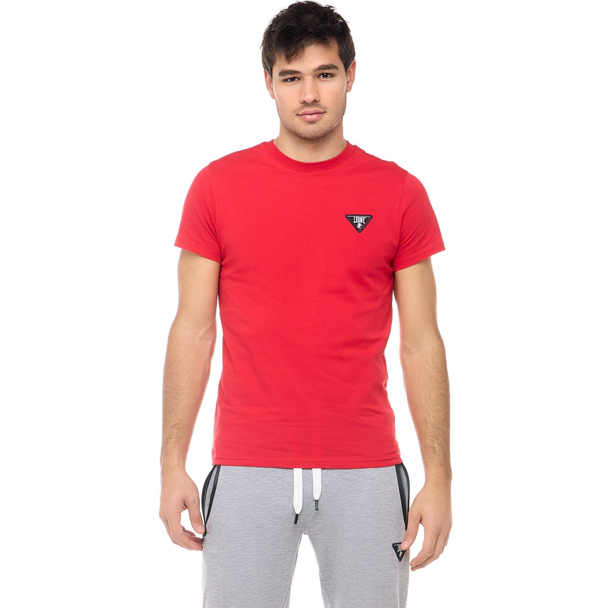 T-shirt a maniche corte da uomo Leone Patch