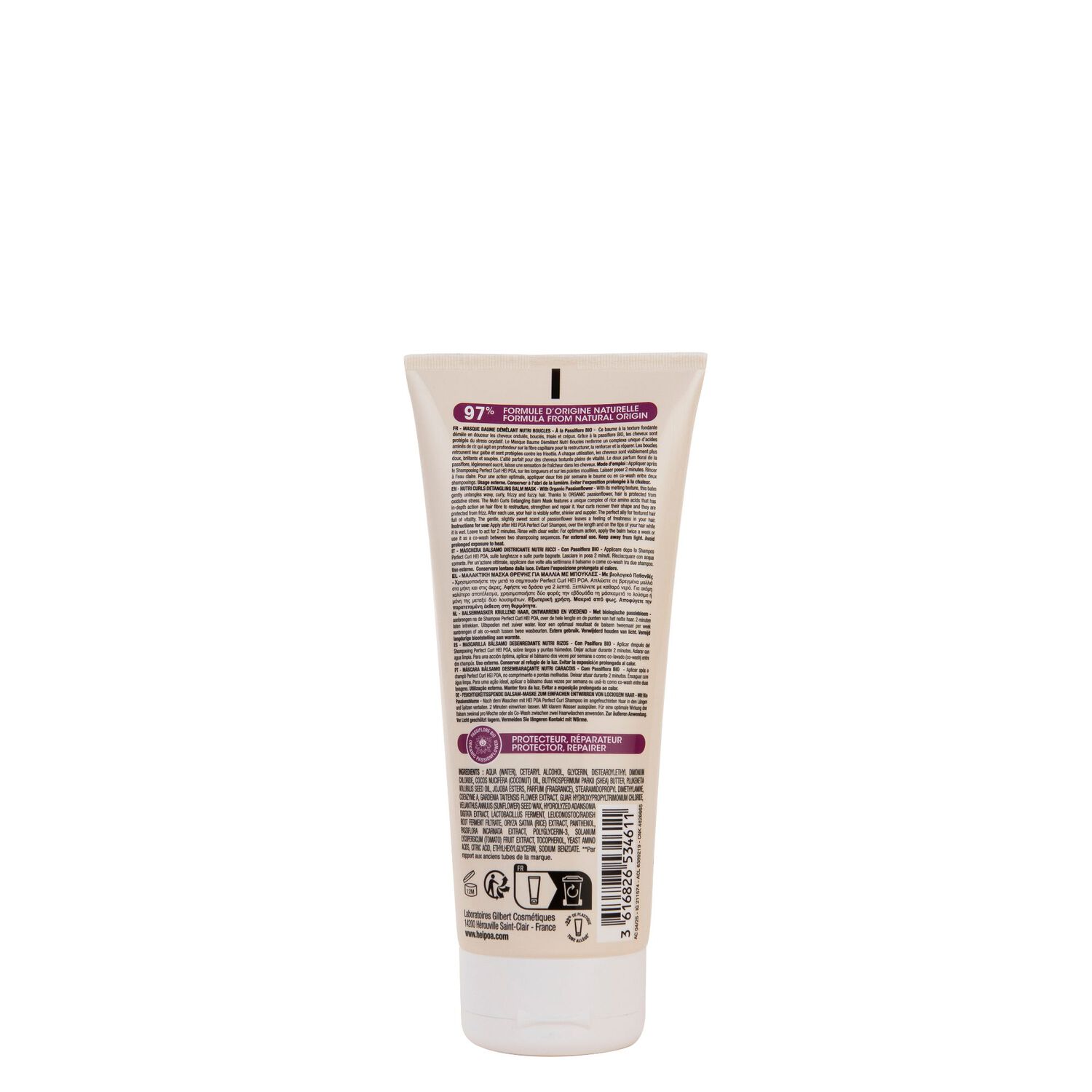 Perfect Curl - Masque Baume Démêlant Nutri Boucles 200 ml