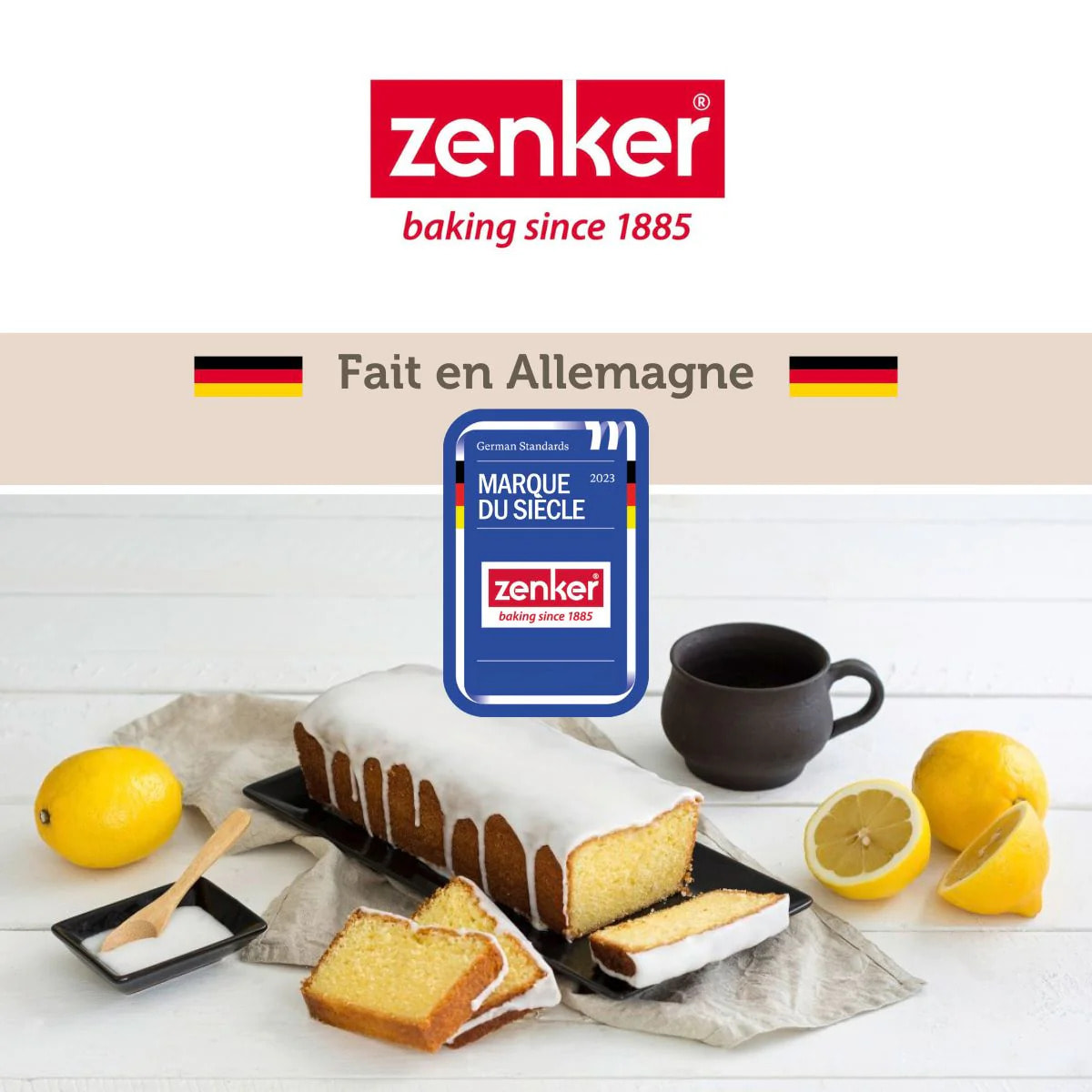 Moule à cake 30 cm Zenker Silver