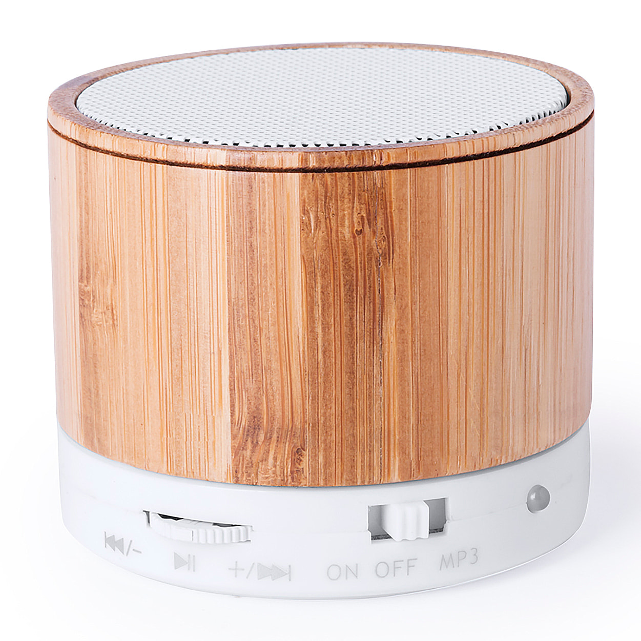 Altavoz nature bambú Conexión Bluetooth. Potencia Sonido 3W. Batería 300 mAh