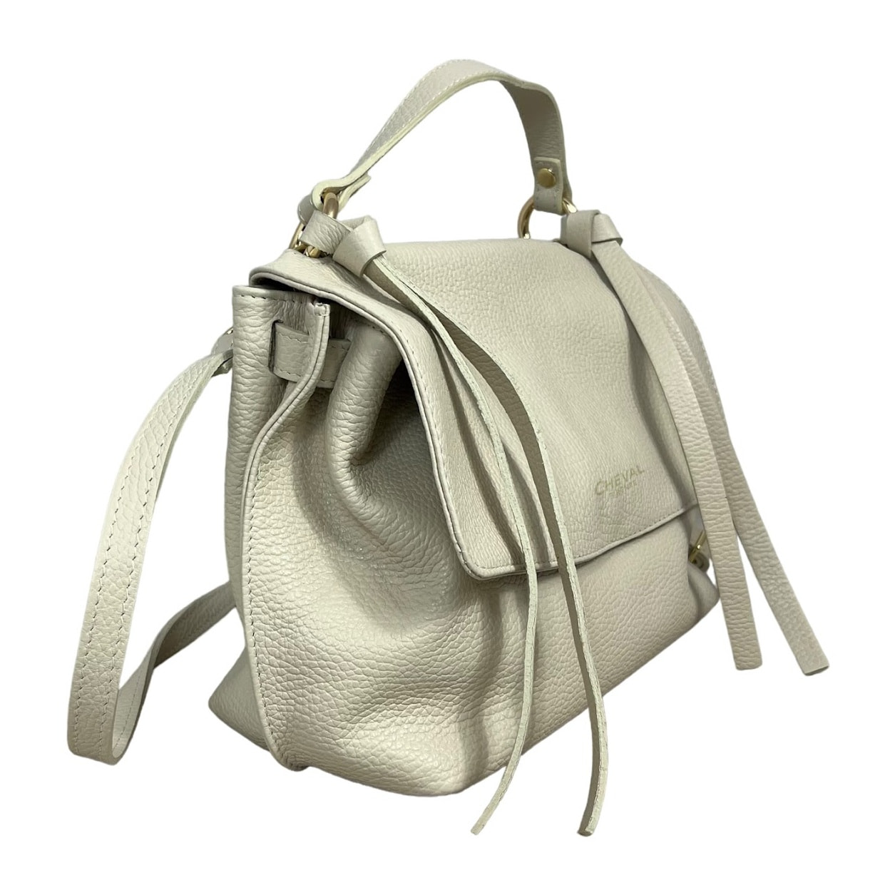 Borsa a mano Cheval Firenze Amelia Beige