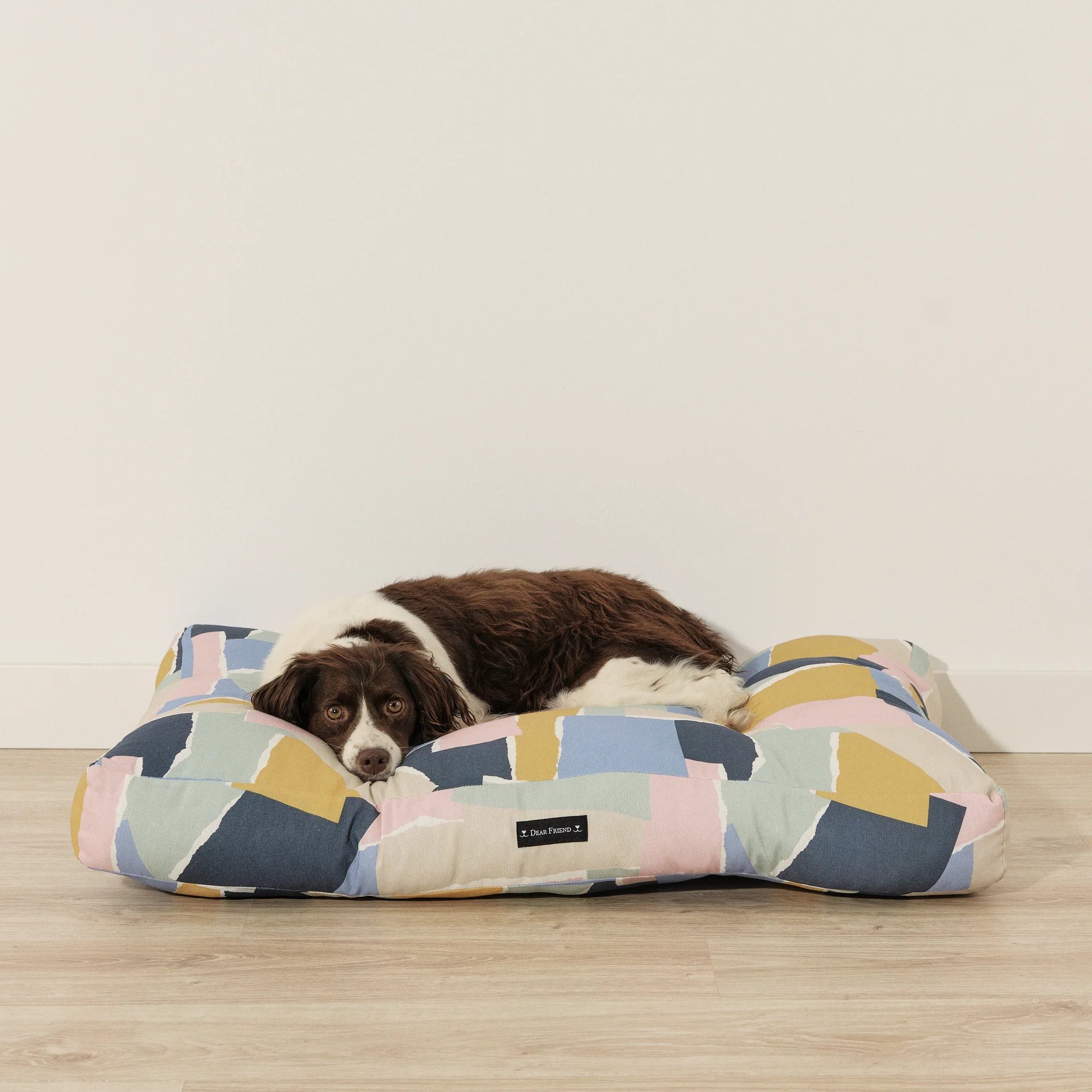 Lit épais et rembourré pour chiens et chats, 100 % coton anti-taches, pour animaux 0120-141