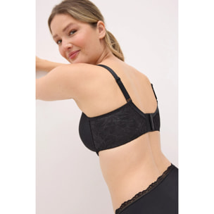 Reggiseno con ferretto con imbottitura Nero